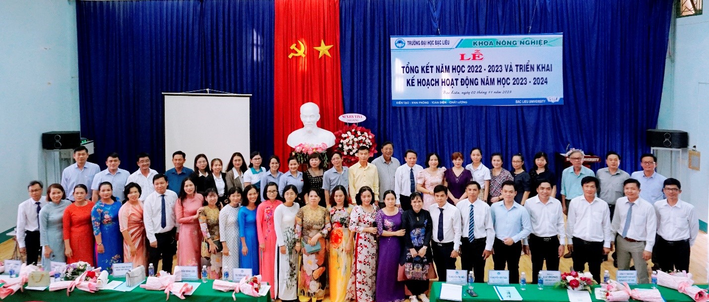 KHOA NÔNG NGHIỆP TỔNG KẾT NĂM HỌC 2022 – 2023 VÀ TRIỂN KHAI KẾ HOẠCH HOẠT ĐỘNG NĂM HỌC 2023 - 2024